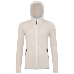 Bluza damska Ortovox Fleece Hoody W biały White Chalk