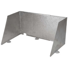 Osłona grillowa Crespo P/258 Windbreak srebrny