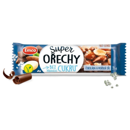 Jedzenie turystyczne Emco Baton Super orzechy sól morska 35g