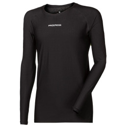 Męska koszulka Progress Raptor LS czarny černá