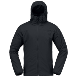 Kurtka zimowa męska Norrona femund thermo60 Zip Hood czarny Caviar Black