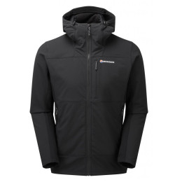 Męska kurtka softshellowa Montane Krypton Hoodie czarny Black