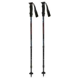 Kije trekkingowe Hannah Antishock czarny/szary Gray/Anthracite