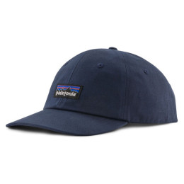 Bejsbolówka Patagonia P-6 Label Trad ciemnoniebieski New Navy
