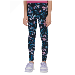 Legginsy dziecięce 4F Tights Cas F314 niebieski/różowy Multicolour Allover