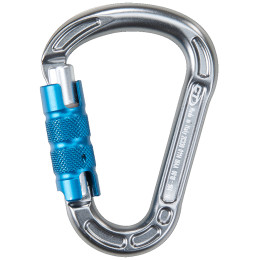 Karabinek Climbing Technology Concept TG srebrny/niebieski GrayAnodizedBlueScrew