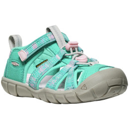 Sandały dziecięce Keen Seacamp II Cnx Children Bright Aqua/Giggle Pink jasnoniebieski bright aqua/giggle pink