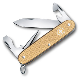 Nóż Victorinox Pioneer Alox 2019 złoty ChampagneGold