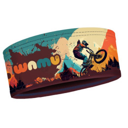 Opaska WAMU Mountain Bike pomarańczowy/niebieski