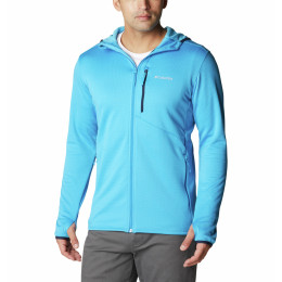 Męska bluza Columbia Park View™ Fleece Full Zip Hoodie jasnoniebieski Compass Blue Heather