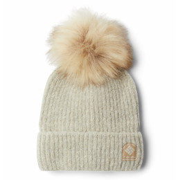 Czapki zimowe Columbia Winter Blur™ Pom Pom Beanie beżowy Chalk