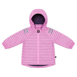 Kurtka dziecięca DucKsday Rainjacket Em różowy Pink/Green