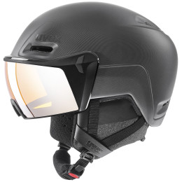 Kask narciarski Uvex HLMT 700 Visor czarny BlackMat