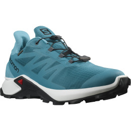 Buty męskie Salomon Supercross 3 Gore-Tex niebieski CrystalTeal