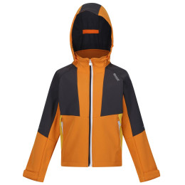 Kurtka dziecięca Regatta Haydenbury pomarańczowy Orange Pepper/Seal Grey