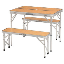 Zestaw stołowy Easy Camp Marle brązowy