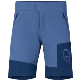 Spodenki męskie Norrona femund flex1 light Shorts jasnoniebieski Vintage Indigo