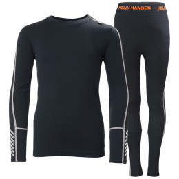 Zestaw dziecięcy Helly Hansen Jr Lifa Merino Midweight Set ciemnoniebieski 596 Navy