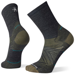 Skarpetki Smartwool Run Zero Cushion Mid Crew zarys charcoal
