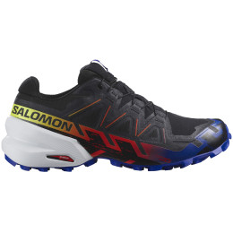 Buty do biegania dla mężczyzn Salomon Speedcross 6 Gore-Tex Blue Fire czarny/niebieski Black / Surf The Web / Safety Yellow