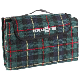 Koc piknikowy Brunner Picnic Plaid zielony/czerwony