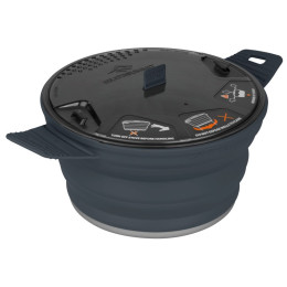 Składany garnek Sea to Summit X-Pot 2.8 czarny Charcoal