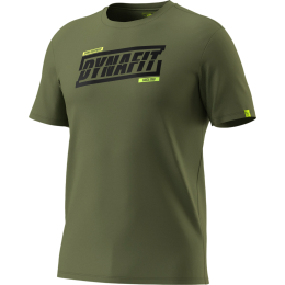 Koszulka męska Dynafit Graphic Co T-Shirt M zielony 5A41 - military green/TABLOID