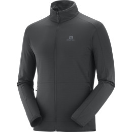 Męska bluza Salomon Outrack Full Zip Mid M czarny Black