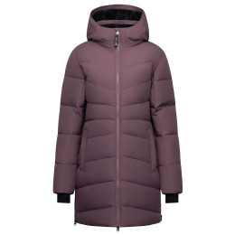 Damska kurtka narciarska Dare 2b Glacier Long Jacket ciemnoczerwony Huckleberry