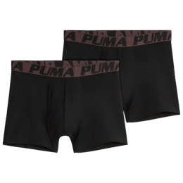 Męskie bokserki Puma Striped Elastic Boxers 2P black