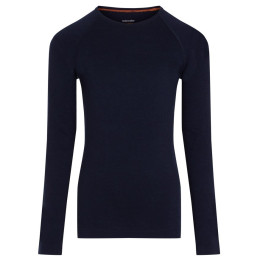 Dziecięca koszulka Icebreaker K 200 Oasis LS Crewe Midnight Navy ciemnoniebieski Midnight Navy