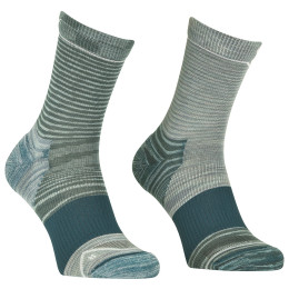 Damskie skarpety Ortovox Alpine Mid Socks W niebieski ice waterfall