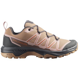 Damskie buty trekkingowe Salomon Exraise W brązowy Burro / Shadow Gray / Pecan Brown