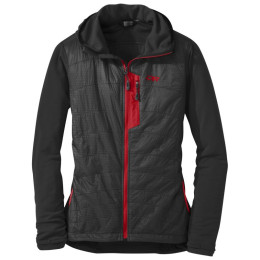 Kurtka damska Outdoor Research Deviator Hoody czarny Black/Flame