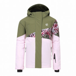 Dziecięca kurtka zimowa Dare 2b Humour III Jacket różowy/zielony CrRo/OlLeoPt