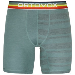 Męskie bokserki Ortovox 185 Rock'N'Wool Boxer M jasnoszary arctic grey