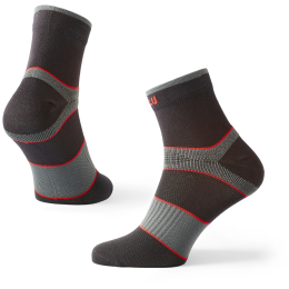 Skarpetki Zulu Zulu Sport czarny/czerwony black/red
