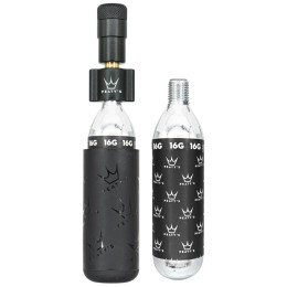 Pompka Peaty´s Holeshot Co2 Pumpa + Bombičky 2 Ks - Road & Gravel czarny black