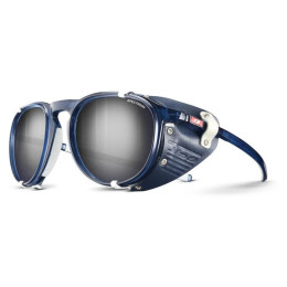 Okulary przeciwsłoneczne Julbo Millenium L Sp 4 ciemnoniebieski/biały Shiny Translucent Blue / Blue / White