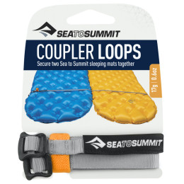 Lonża Jane Sea to Summit Mat Coupler Kit Loops szary Grey