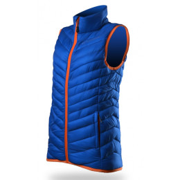 Kamizelka damska Trimm Whisper Lady niebieski/pomarańczowy JeansBlue/Orange