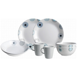 Zestaw naczyń Brunner Set tête-à-tête Deep Sea 8 pcs biały