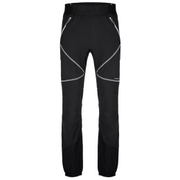 Męskie spodnie softshellowe Loap Urkar czarny/szary Tap Shoe/Gray