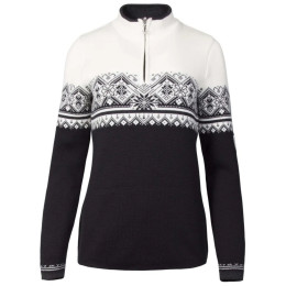 Sweter damski Dale of Norway Moritz Fem Sweater czarny/biały Black White Darkcharcoal