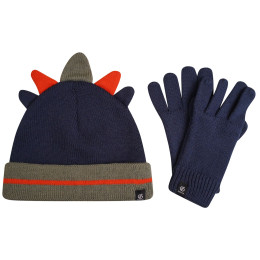 Czapka dziecięca Dare 2b Brighten Hat & Glove niebieski/zielony Agave Green/Moonlight Denim