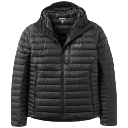 Kurtka męska Rab Microlight Alpine Down Hoody czarny