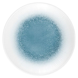 Talerz Brunner Dinner plate blueice biały