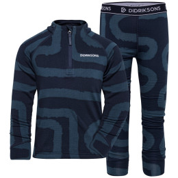 Bielizna funkcjonalna dla dzieci Didriksons Jadis Kids Pr Set 5 Path Navy