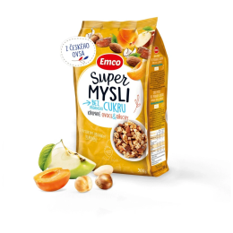 Musli Emco Super musli bez dodatku cukru owoce i orzechy 500g