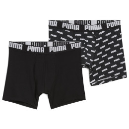 Męskie bokserki Puma Everyday Logo Print Boxers 2P